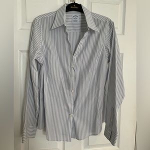 Classic Striped Button-Up Shirt